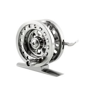 High-Quality-Ice-Fly-Fishing-Flywheel-Tackle-Accessories-Fish-Reel-BLD50-Brake-System-Silver-Useful-Free