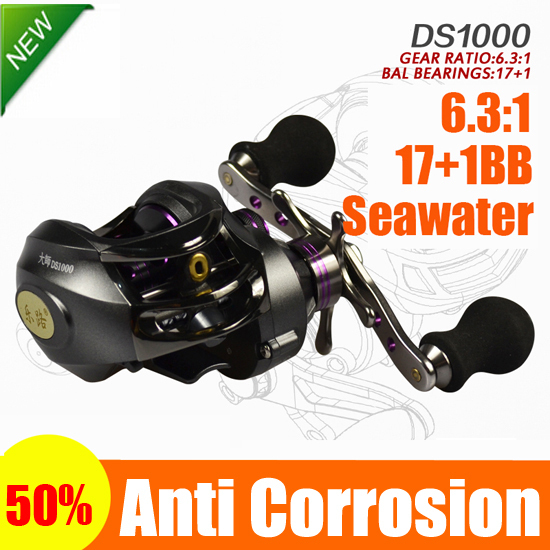 LELU-DS1000-Baitcasting-Fishing-Reels-Reel-18-Ball-Bearings-Carp-Fishing-Gear-Left-Right-Hand-Fishing