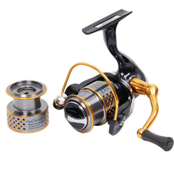 Metal-Fishing-Reels-SF1000-2000-Spinning-11-1BB-black-gold-Salt-Fresh-Water-Outdoor-pesca-High